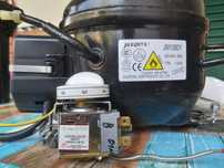 Compressor e termóstato frigorífico