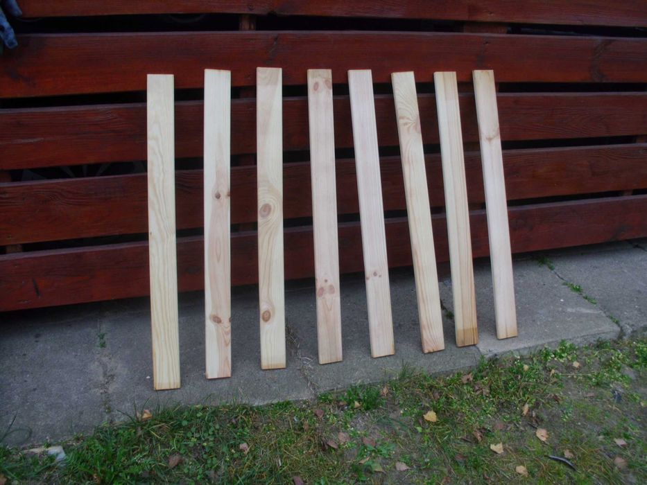 Deska heblowana 67 cm, czterostronnie strugana