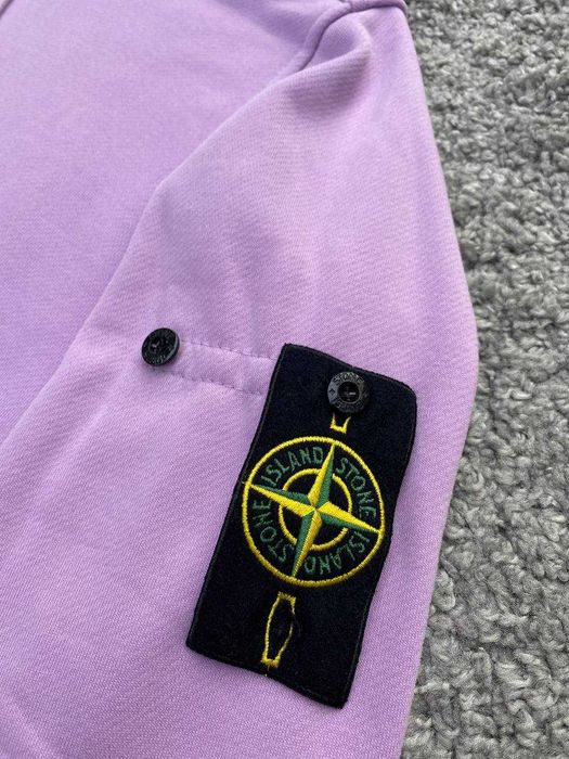Зіп-худі Stone Island PURPLE зип-худи ліловий Стон Айленд