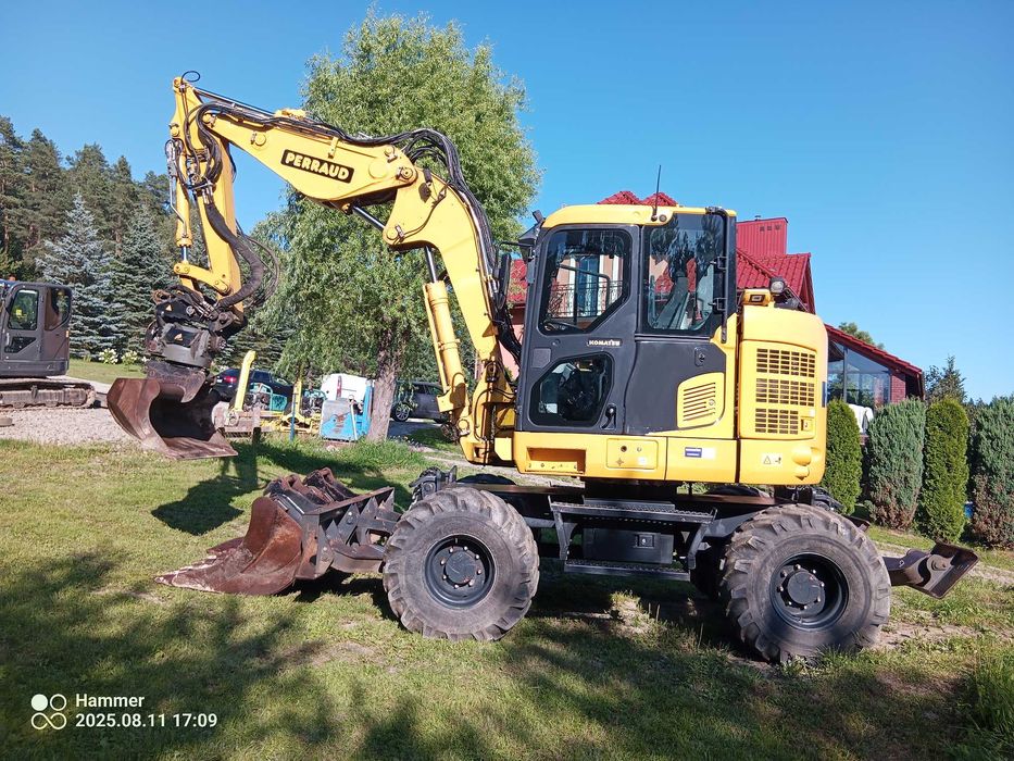 Koparka Komatsu PW118 MR-11, 2019 r, rototilt