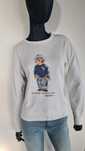 Bluza trousers Polo Ralph Lauren Tedy Miś. Boxy. Biała. Rozmiar S