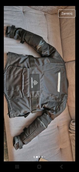 Kurtka motocyklowa XS Adrenaline. Damska. Jak nowa. Czarna
