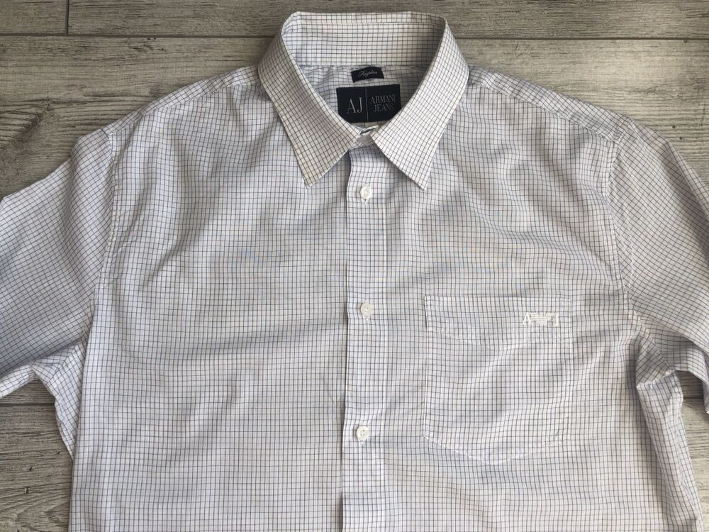 Сорочка/Рубашка Armani Jeans Regular Fit Check Shirt