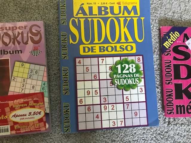 SUDOKU albuns dificuldade medio Edigrama