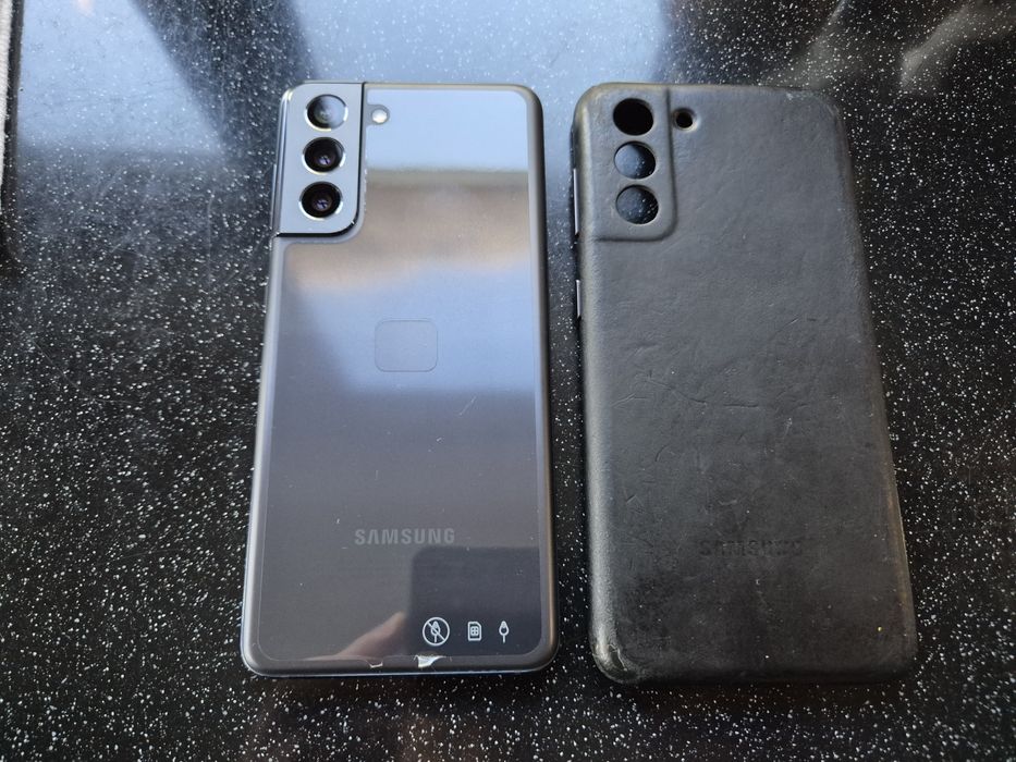 Мобільний телефон Samsung S21 g991, сірий колір, 256мб