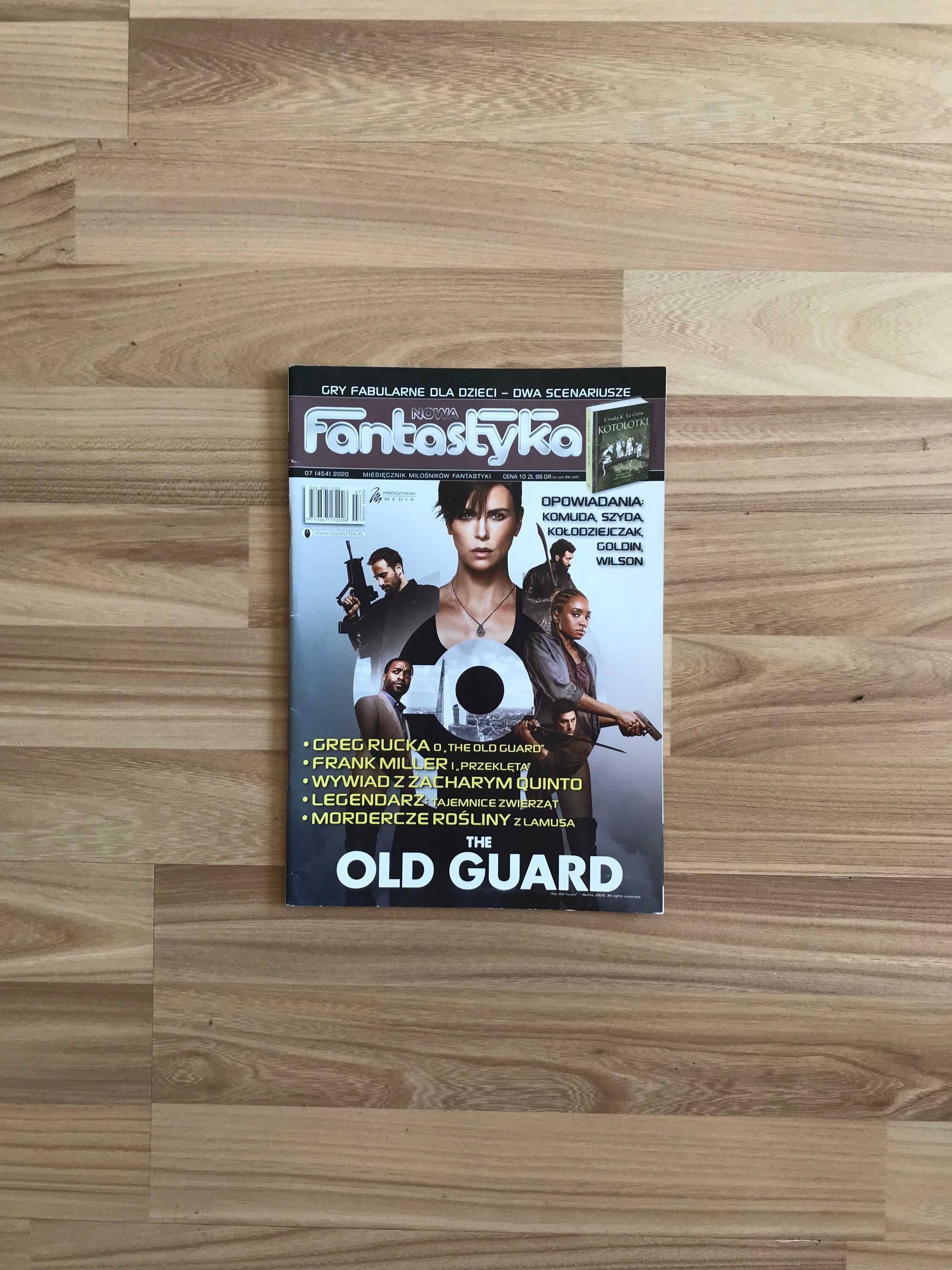 Nowa Fantastyka 7 (454) 2020 The Old Guard Zachary Quinto Star Wars