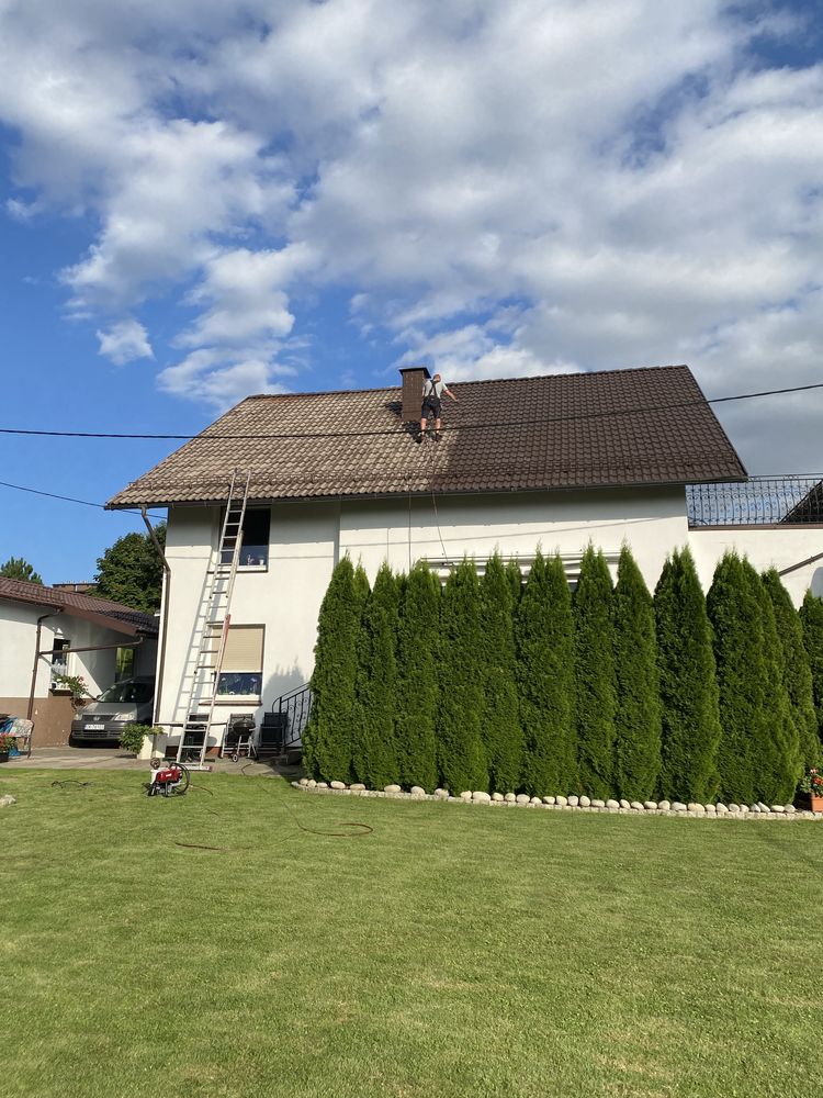 Mycie i malowanie dachów, renowacja dachu