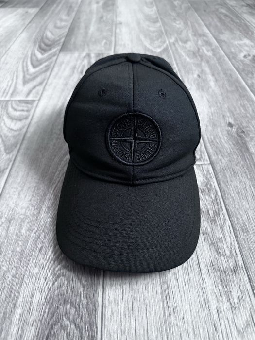 Кепка Stone Island чорна