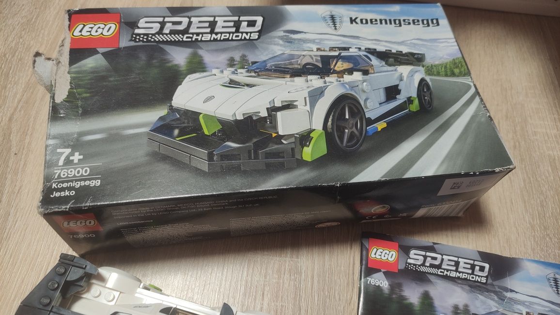 Конструктор LEGO Speed Champions Koenigsegg Jesko (76900)