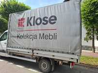 Zabudowa plandeka paka skrzynia ładunkowa crafter sprinter platforma