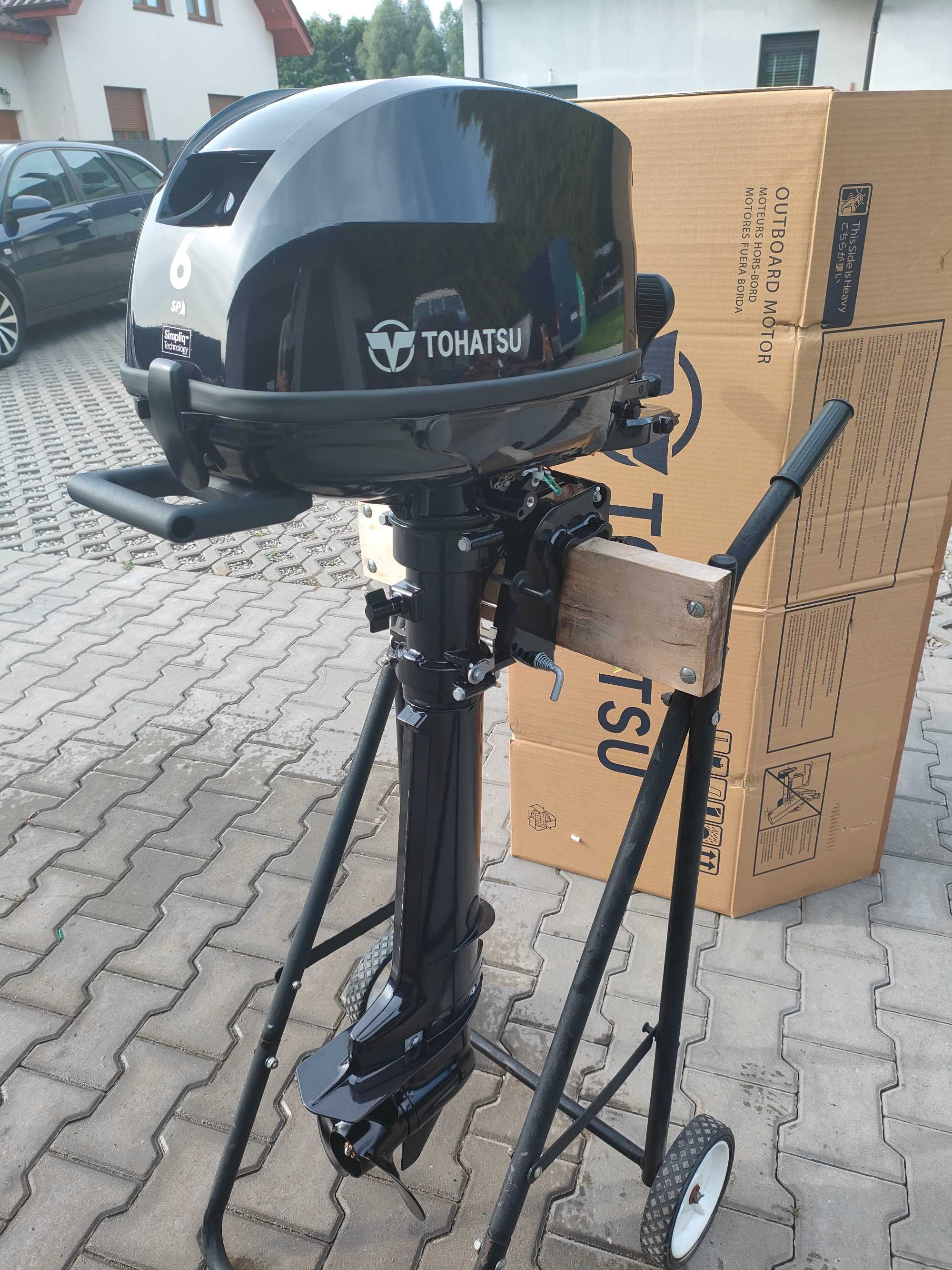 Silnik zaburtowy  Tohatsu MFS 6 Sail Pro  L XL  uciagowy NOWY