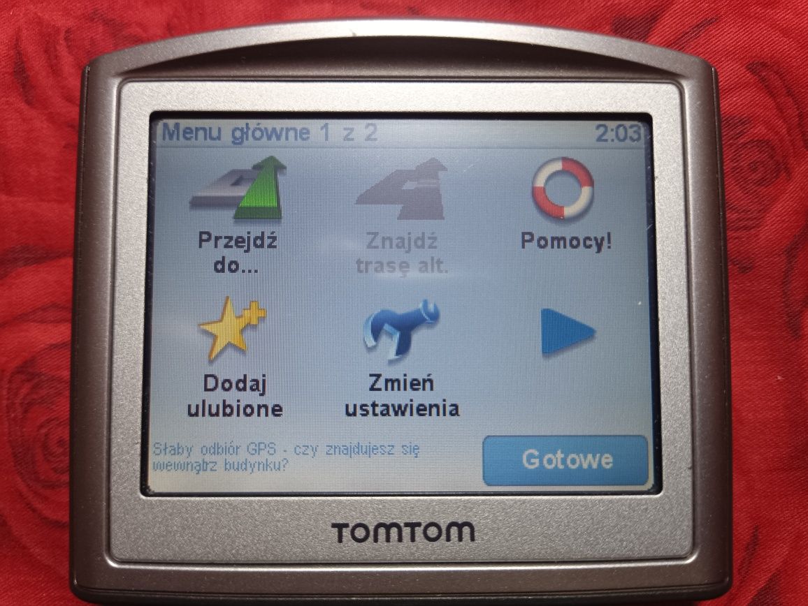 Nawigacja samochodowa TomTom One