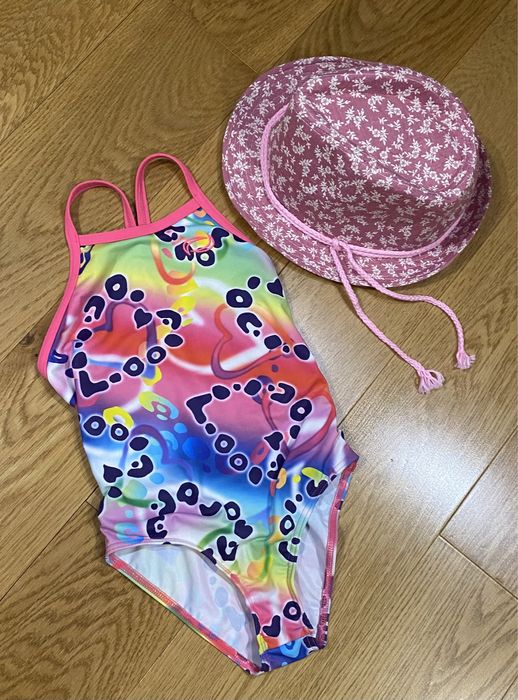 Dziewczęcy kostium kąpielowy do pływania Sea Snake roz. 128 cm