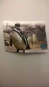 Selo Correio Oceanário de Lisboa - Pinguim de Magalhães