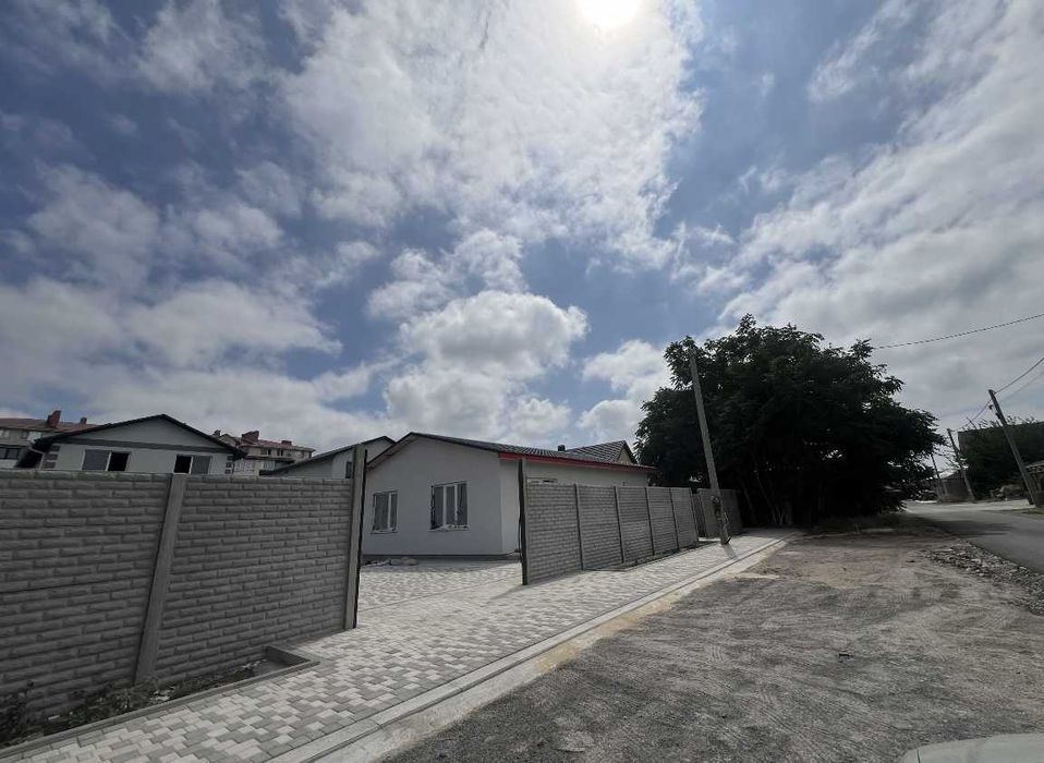 Новый одноэтажный дом Фонтанка