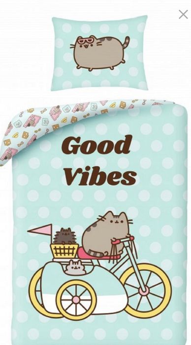 Komplet 160/200 PUSHEEN KOTEK dziecięca