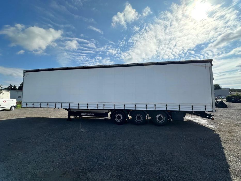 CIMC  Naczepa CIMC MEGA Rok produkcji 2020 Nowa plandeka Opony 80 %