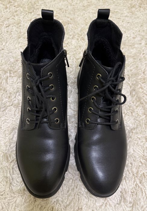 Жіночі шкіряні черевики RIEKER (42р.)