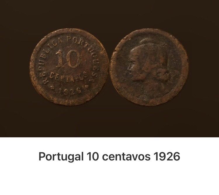 Moeda 10 Centavos 1926