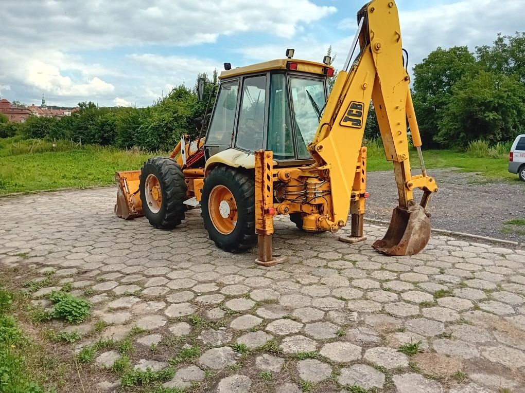 JCB 4CX Koparko-ladowarka PowerShift 1997 Turbo Szczęka Teleskop 4X4