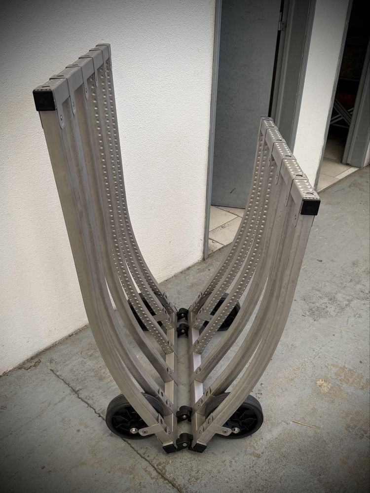 Cesto de Lenha Inox Design Italiano
