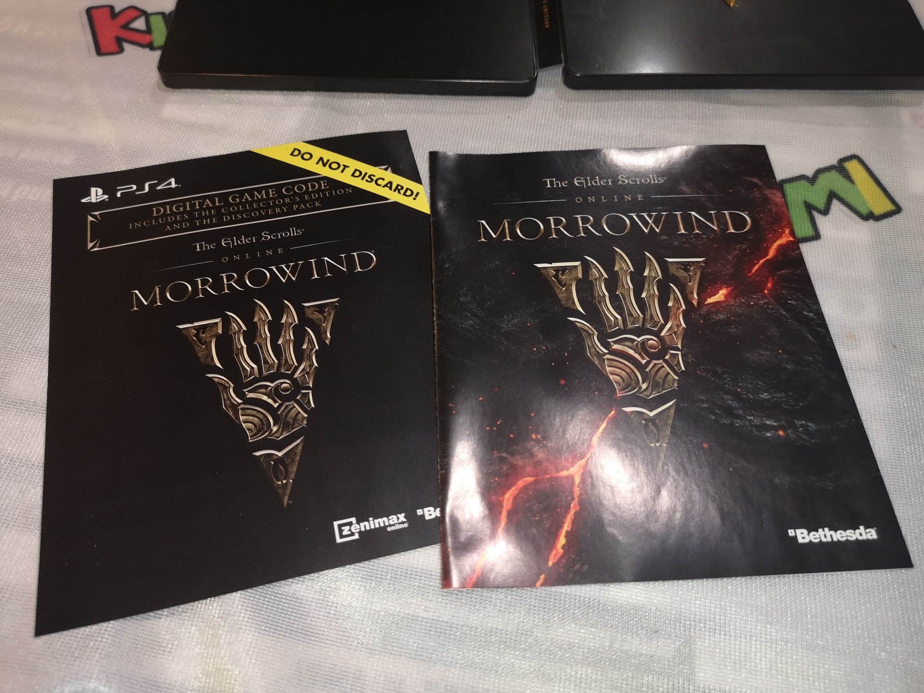 Morrowind PS4 gra + STEELBOOK (stan kolekcjonerski) rzadkość na rynku