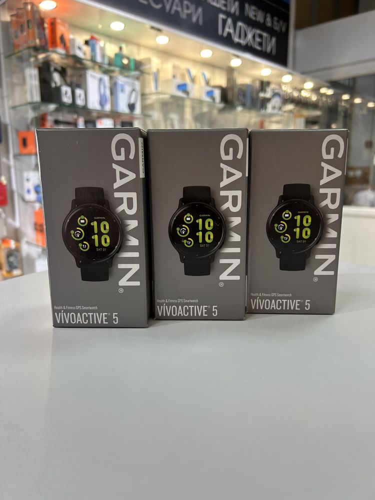 Смарт-годинник Garmin vivoactive 5 Black