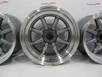Jantes Japan Racing JR19 15x8 ET0 4x100/108 Gunmetal