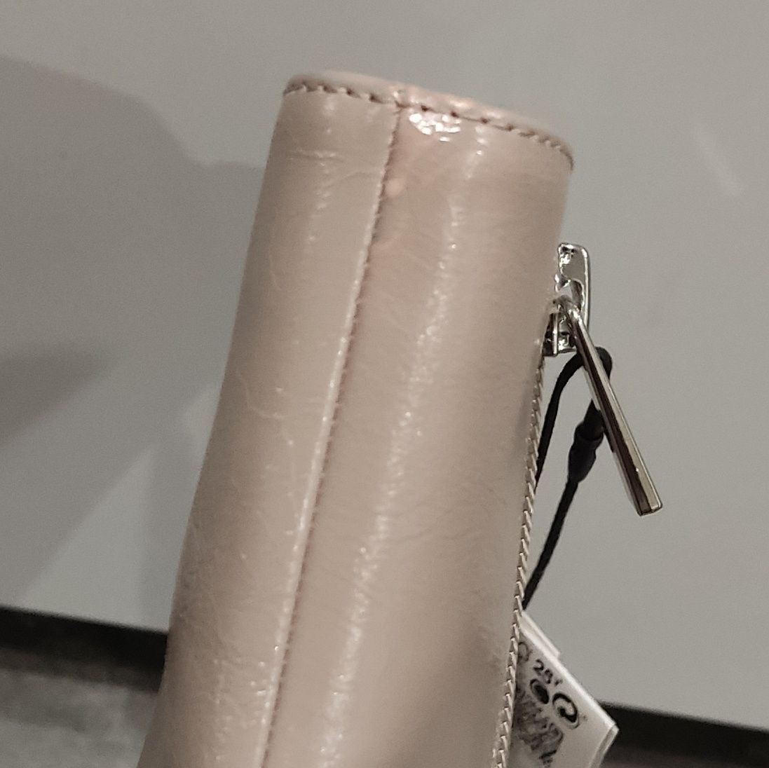 Pull&Bear beżowe / kremowe botki