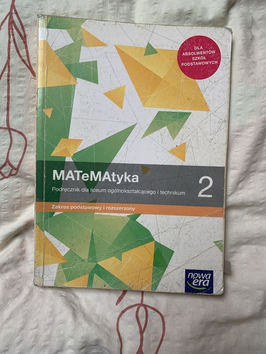 matematyka 2 poziom rozszerzony nowa era