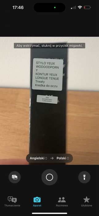 Kredka do oczy CHANEL turkusowa