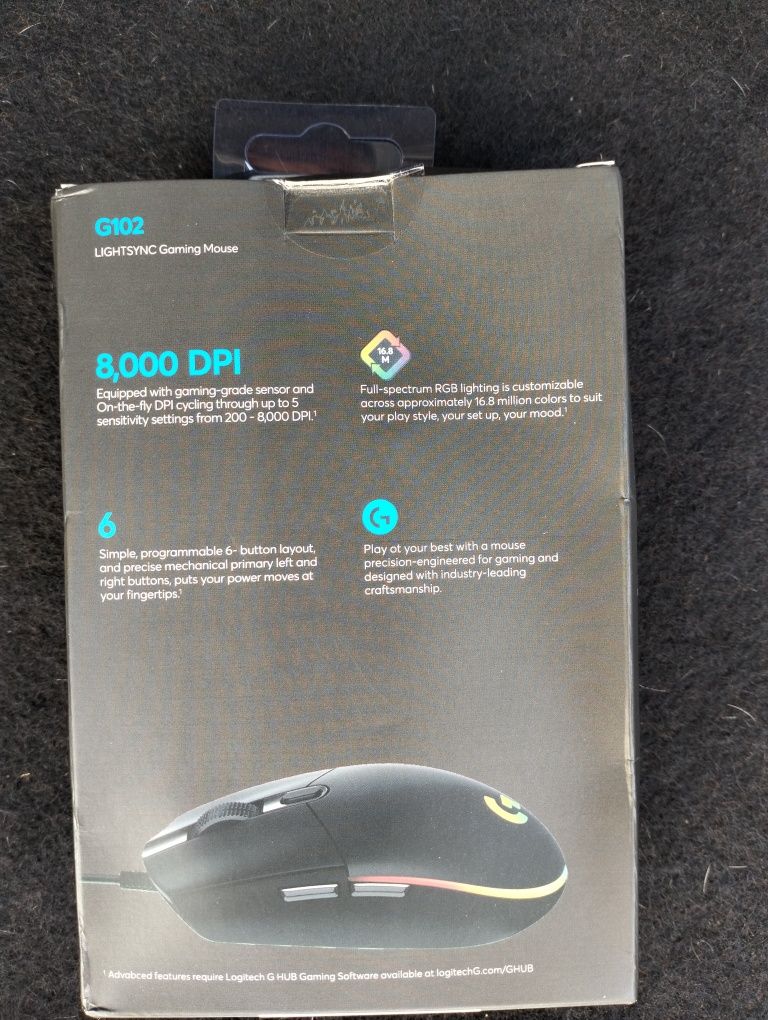 Продам ігрову мишку Logitech g102