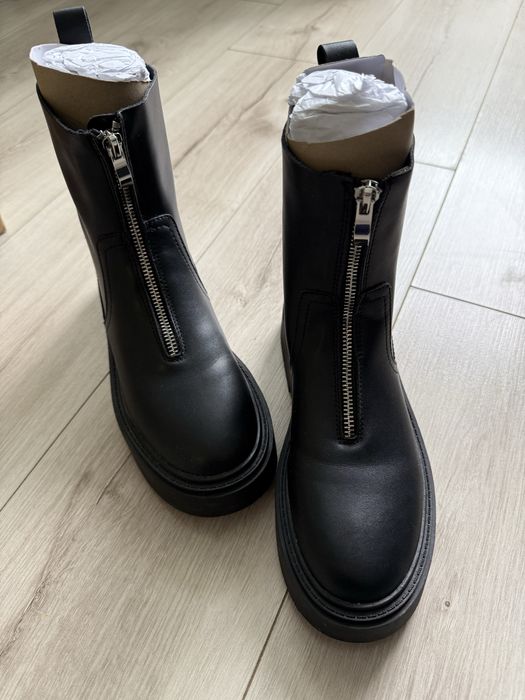 Черевики ботінки reserved 36 натуральна шкіра premium
