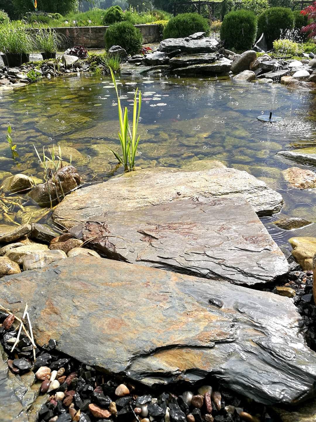 Kamień gnejs na ścieżkę kaskadę ścieżkowy naturalny łupek szarogłazowy