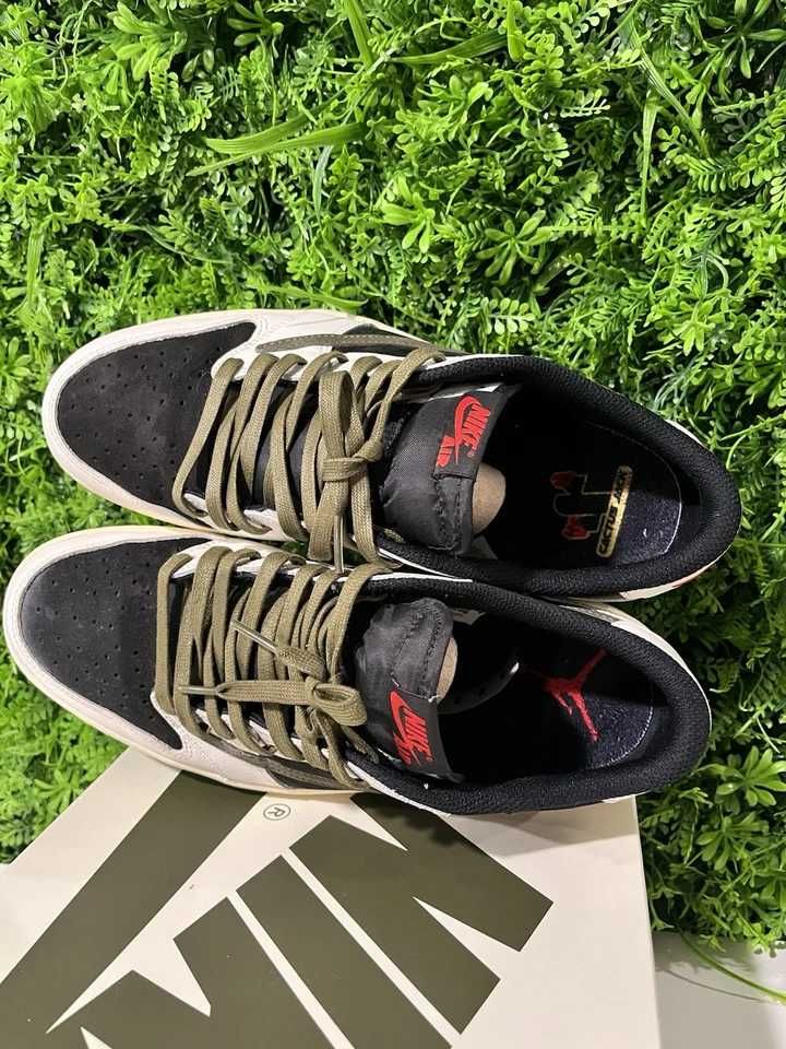 Jordan 1 Retro Low OG SP Travis Scott Olive R.41