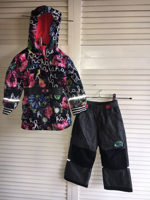 Курка штани комбінезон весняний демісезон Deux par Deux від 1,5 роки