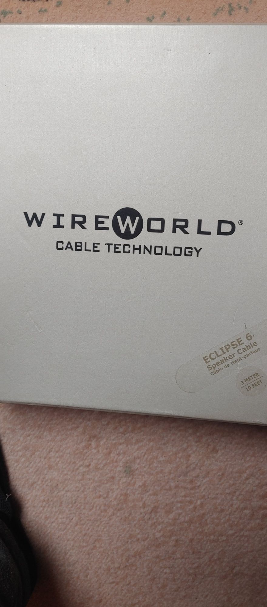Sprzedam kable głośnikowe firmy WIREWORLD. ECLIPSE 6, 2 × 3 m