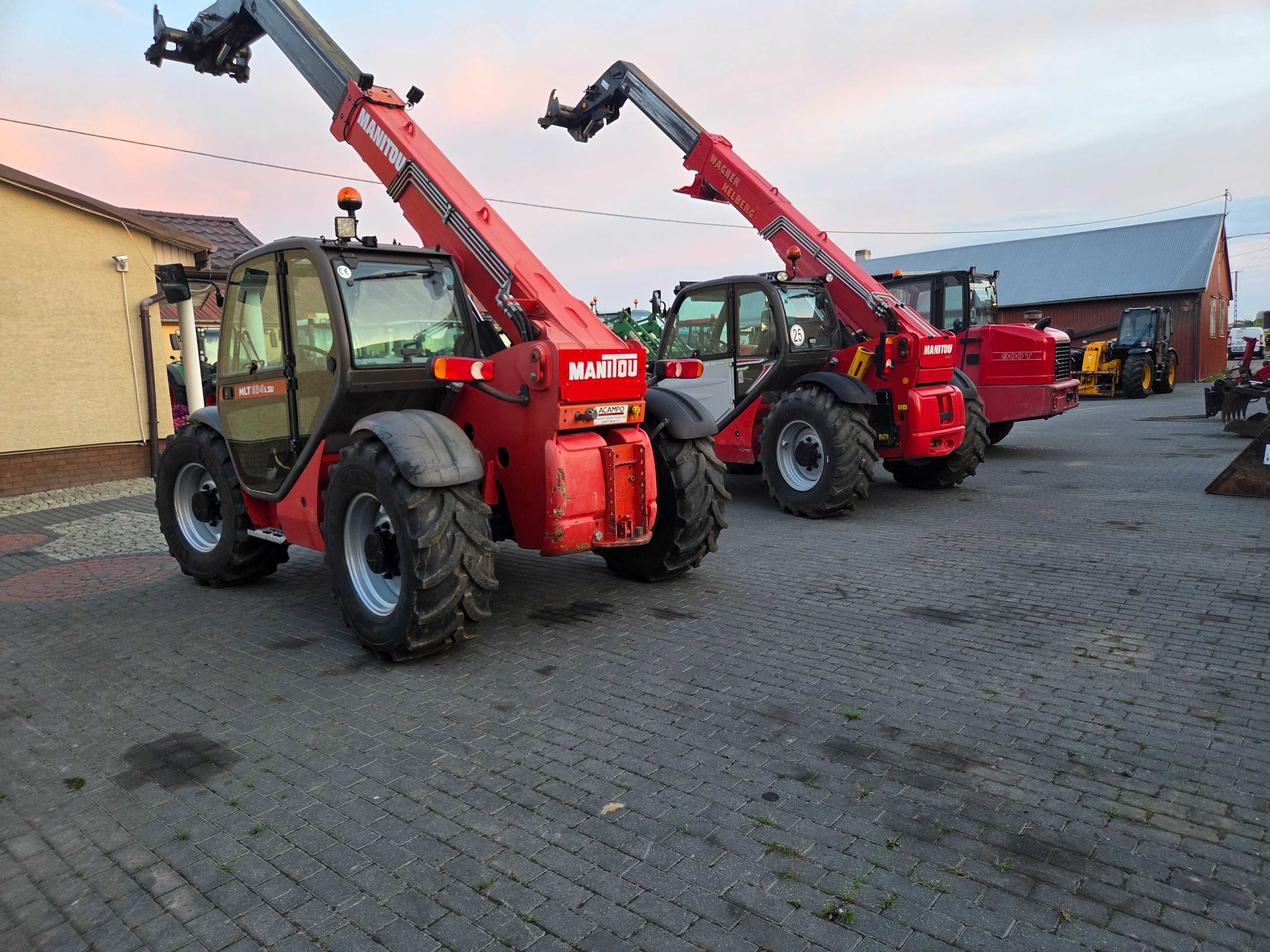 IMPORT MANITOU MLT 634kredyt .transport schaffer 900 Brutto rok 2006