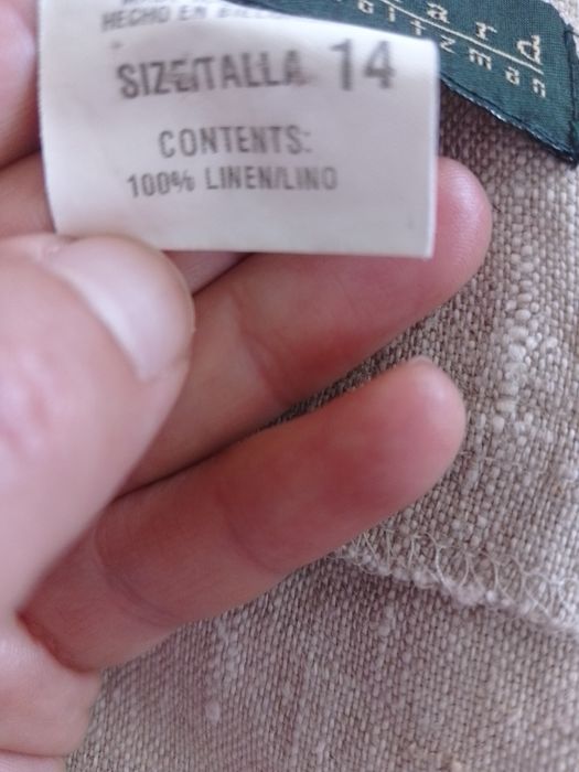 Сукня плаття 100% льон 14 розмір м-л