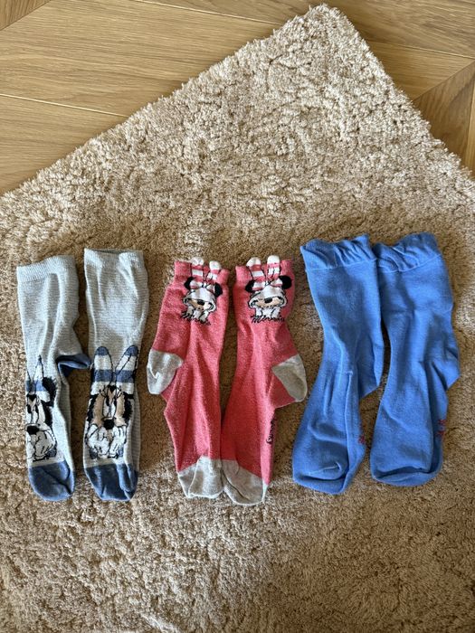 3 pary skarpetek Myszka Miki Myszka Mini 34-38