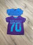 T-shirt 2 szt. Krótki rękawek rozm.74