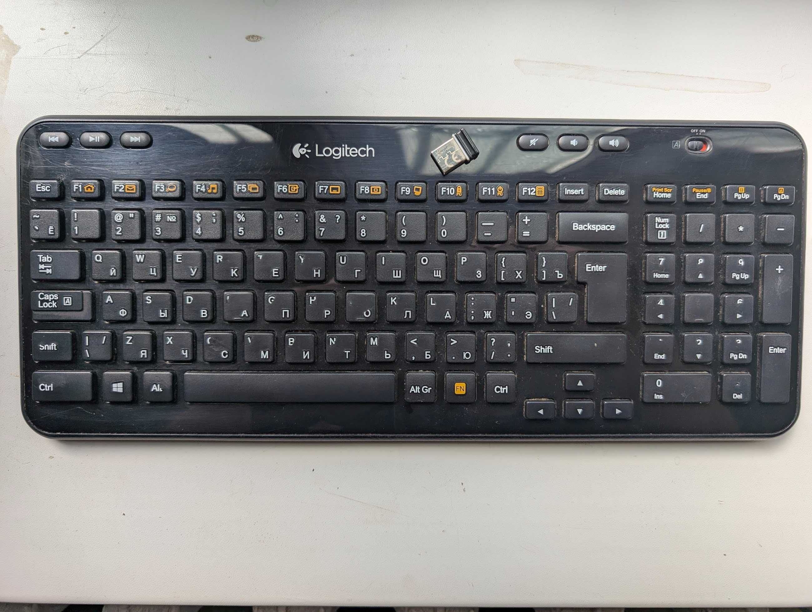 Клавіатура бездротова Logitech K360