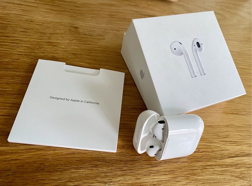 Airpods 2 geração - apenas áudio