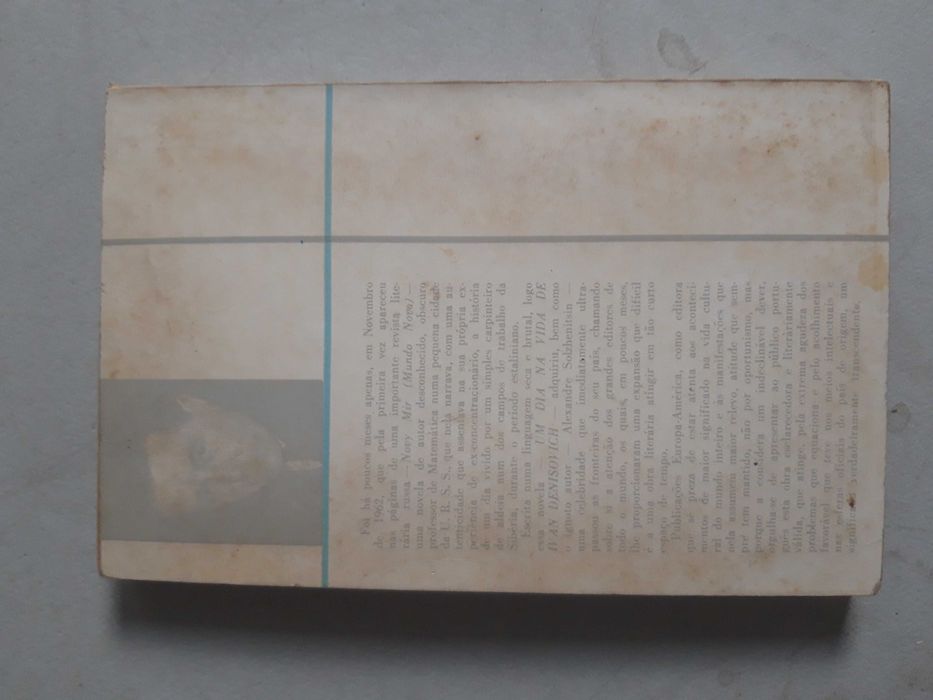 Livro PA-3 - Alexandre Solzhenitsin - Um dia na vida de Ivan...