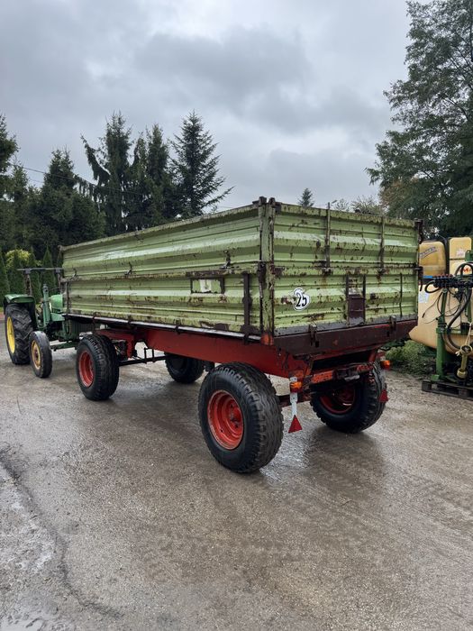 W ofercie Przyczepa Rolnicza 8t Niemieckeij Produkcji Diedam