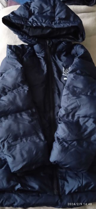 Kurtka ortalionowa, granatowa 122 dla chłopca