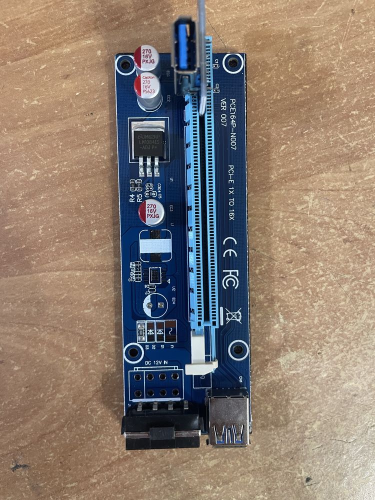 Райзер v006 USB 3.0 PCI-E 1X - 16X
