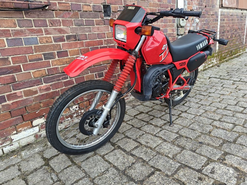 Yamaha DT 125 .1986r. Classic enduro 2T // na kat. B