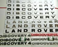 Эмблема надпись буквы Discovery Land Rover