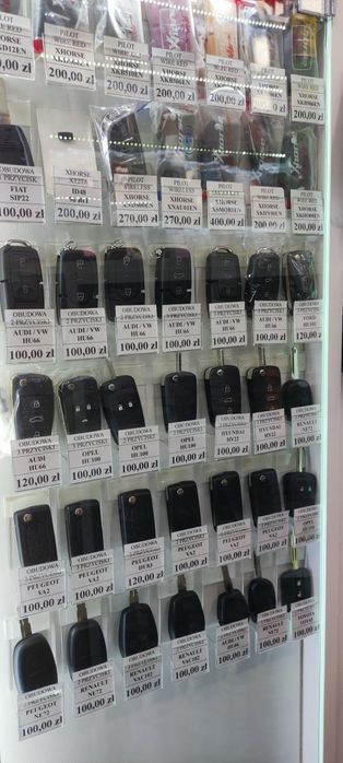 Obudowa pilota samochodowego + montaż